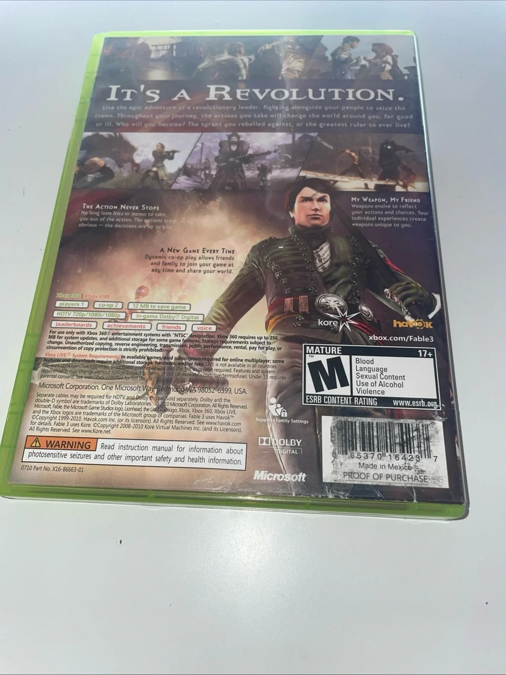Fable 2 (Microsoft Xbox 360) Complete CIB